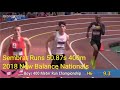 Sembrat Runs 50.87s 400m at New Balance Nationals After Being Jammed in Final Turn