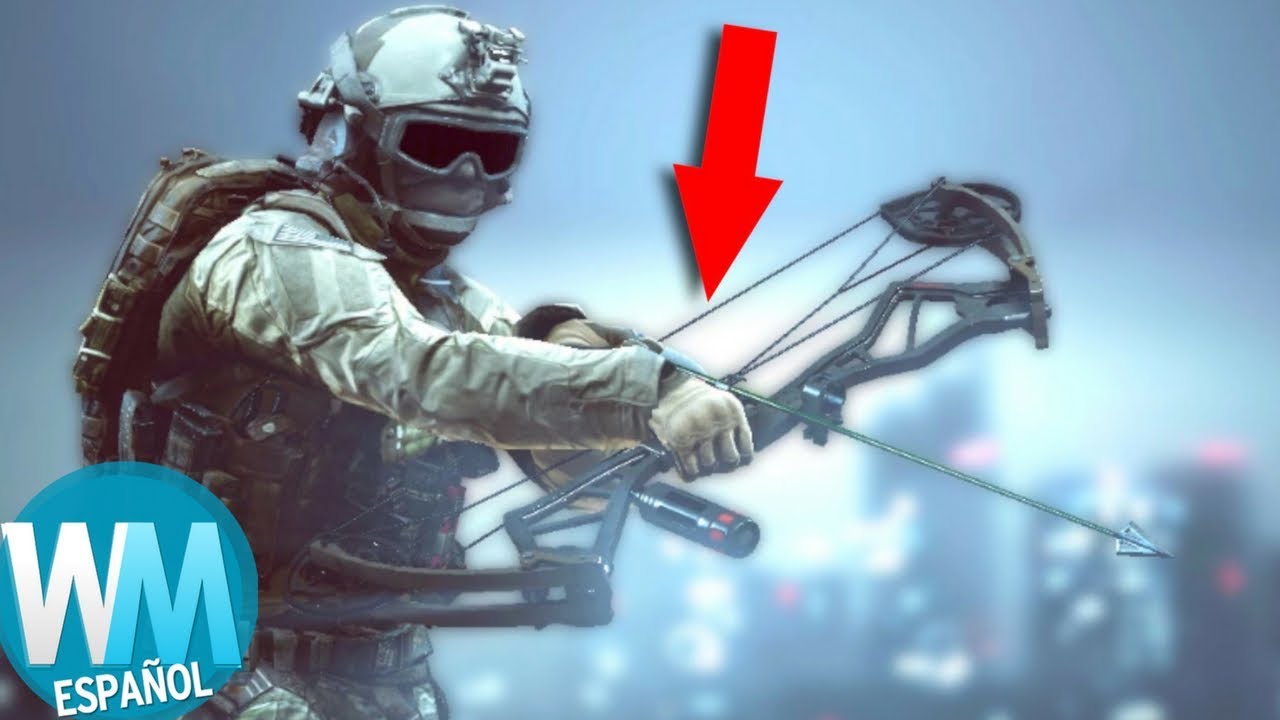 ¡Top 10 ARMAS RARAS en Videojuegos! - YouTube