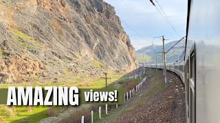BEAUTIFUL Uzbekistan First Class Train Ride!