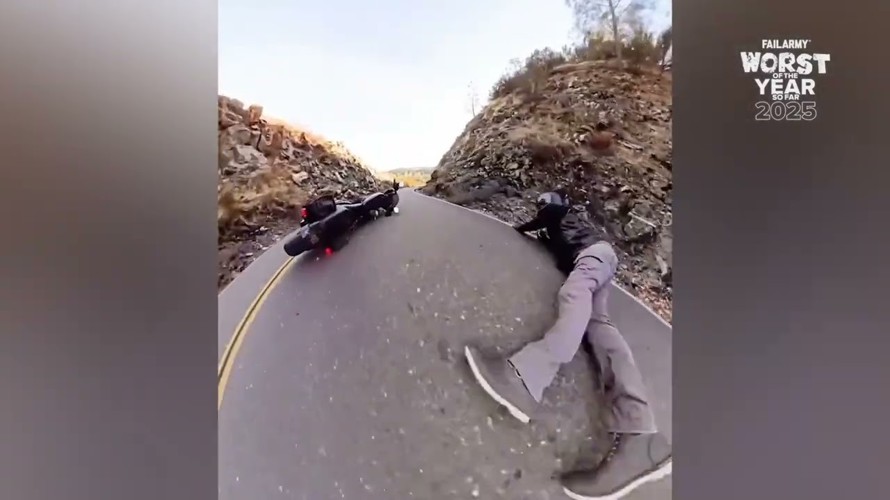 Sidewalk Fail, High Dive Win: Epic Leap! 