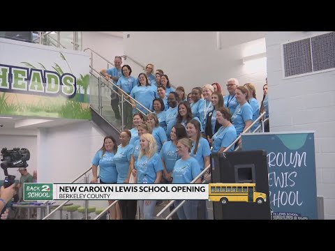 Ribbon cut on new Carolyn Lewis school in Berkeley County