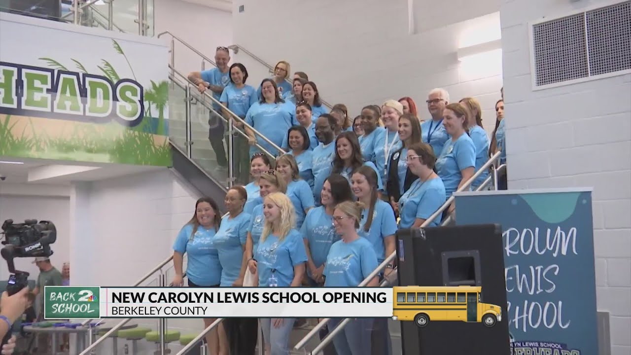 Ribbon cut on new Carolyn Lewis school in Berkeley County