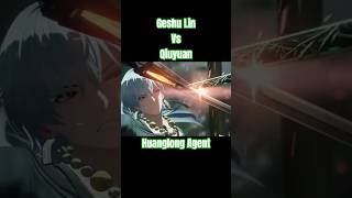 Genshu Lin Vs Qiuyuan #wutheringwaves #wuwa #huanglong #qiuyuan #wuwabattle #samurai #jinzhou #dim
