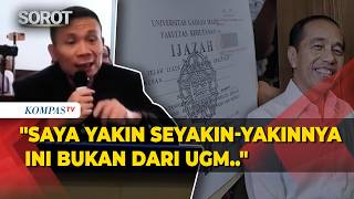 Download Lagu Rismon Ungkap Keanehan Legalisme Ijazah Jokowi di Sidang CLS: Saya Yakin ini Bukan dari UGM! MP3