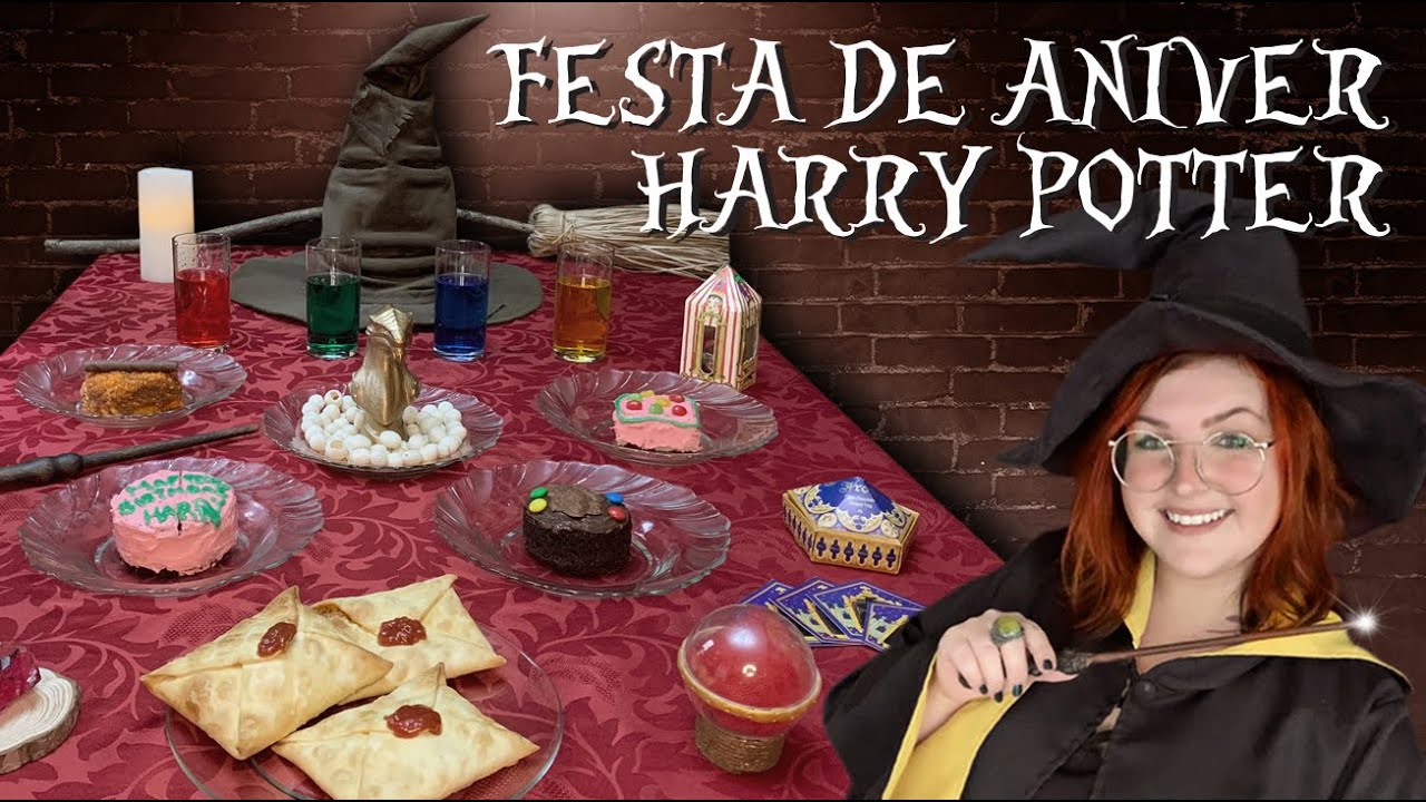 Aniversário harry potter, Festa harry potter, Festa temática harry potter