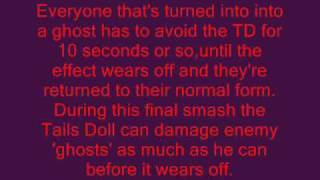 Tails Doll Joins The Brawl Moveset Ideas
