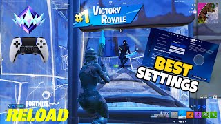 NEW FORTNITE STRONGHOLD RELOAD MAP! Fortnite RANKED RELOAD Gameplay🏆 + *BEST* Controller Settings🎯