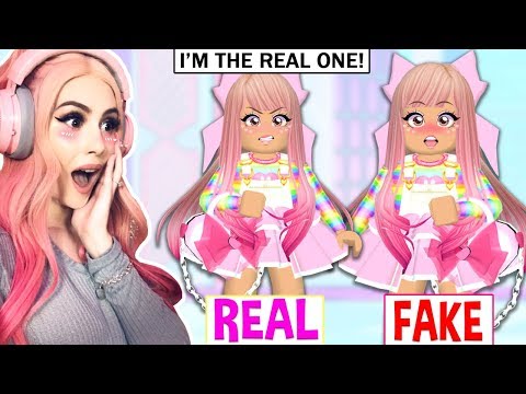 I EXPOSED SOMEONE PRETENDING TO BE ME IN ROYALE HIGH! Roblox Royale High Undercover Experiment