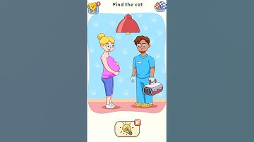 Find the cat 😍 Dop 5 (Delete One Part) level- 112 gameplay tips #dop5 #gameplay