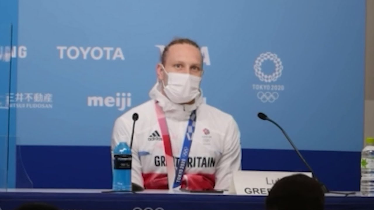 Luke Greenbank - Bronze medal press conference - Tokyo 2020 Olympics