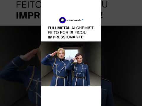Thumbnail do vídeo: E SE FULL METAL ALCHEMIST VIRASSE LIVE ACTION?