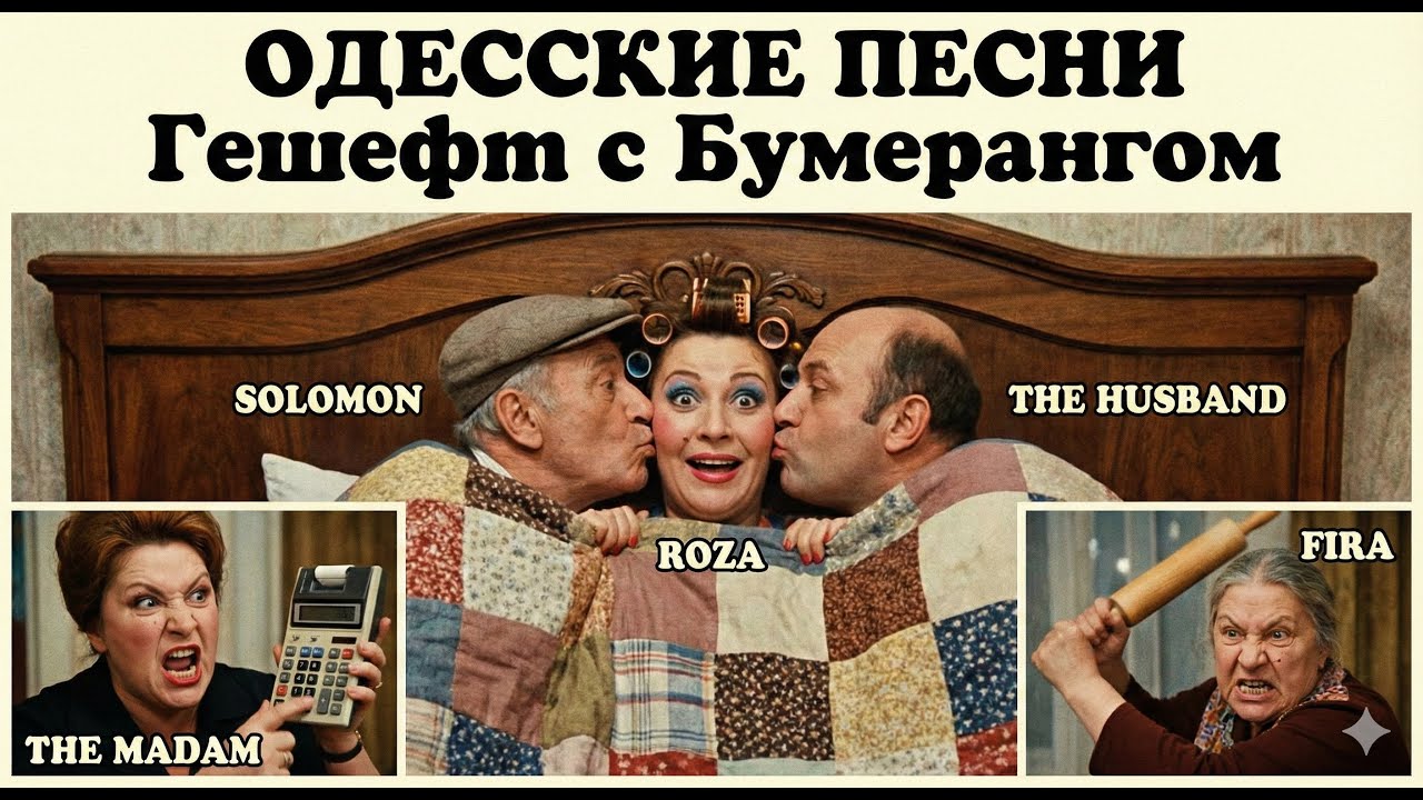 Гешефт с Бумерангом. Песня за Одессу. Odessa song