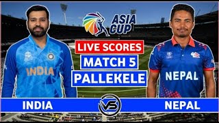 Asia Cup 2023 Live: India vs Nepal Live Scores | IND vs NEP Match 5 Live Scores Only screenshot 4