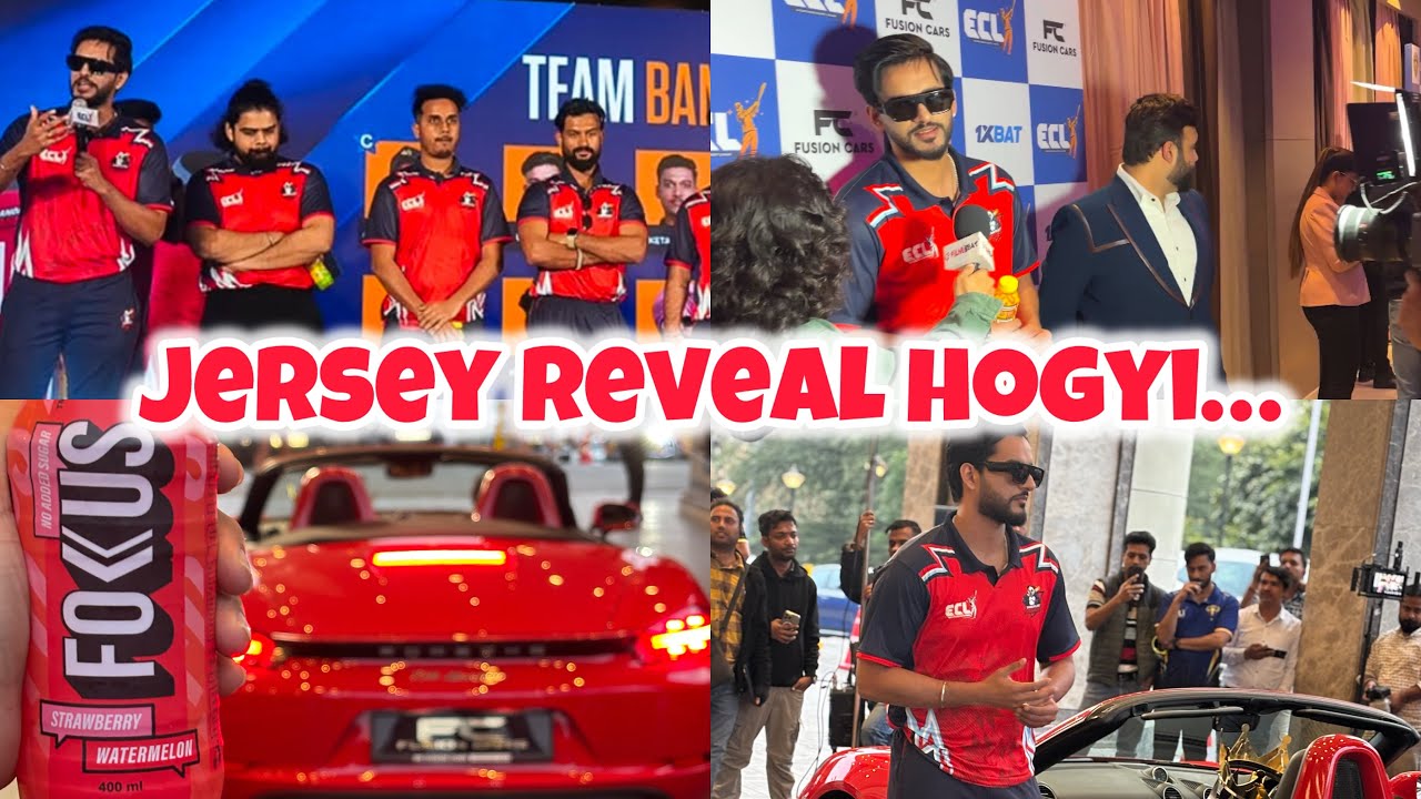Bangalore Bashers jersey reveal hogyi😍|| FOKUS on Bangalore bashers🔥 #ecl #abhishekmalhan