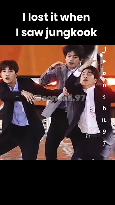 I lost it when I saw jungkook! #shorts #jungkook #bts