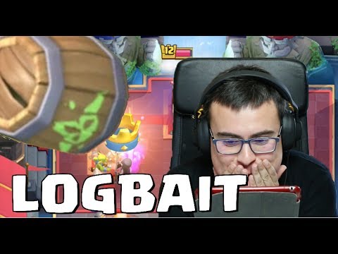 EMOCIONES EN LADDER CON LOGBAIT | Clash Royale con TheAlvaro845 | Español