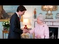 Justin Trudeau meets the Queen