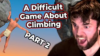 THE BIGGEST RAGE GAME OF 2024 (A Difficult Game About Climbing Part 2)