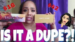 Bad Habit Arabesque DUPE Palette vs ABH Soft Glam Palette Review Video | May GIVEAWAY UPDATE! screenshot 3