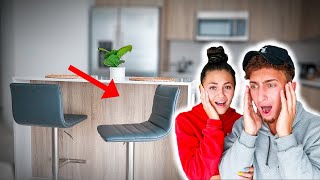 WE CAUGHT A GHOST ON CAMERA IN OUR NEW HOME!!