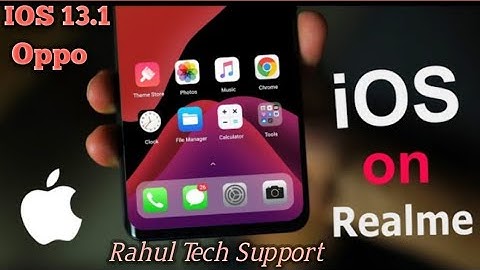 Install iOS 13.1 on any Realme Phone.(No Root), realme and Oppo new theme,