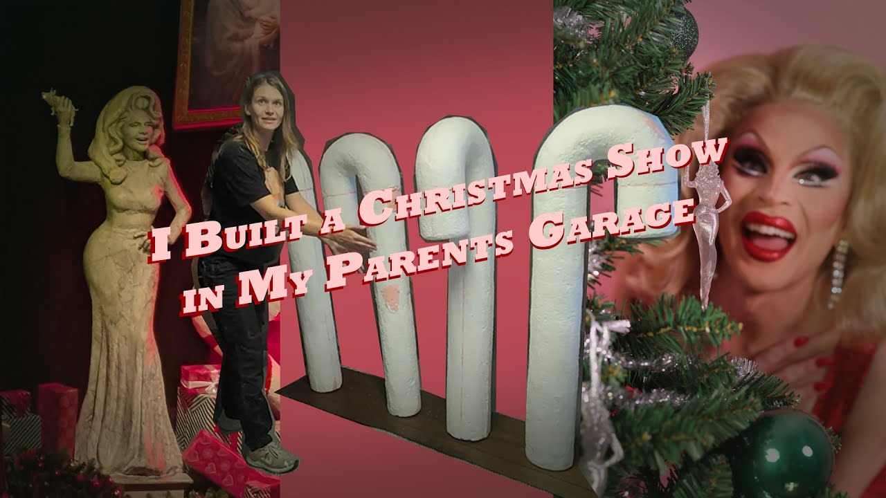 I Built a Christmas Show in My Parents Garage