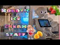 Robotic ice cream staff viral technology food
