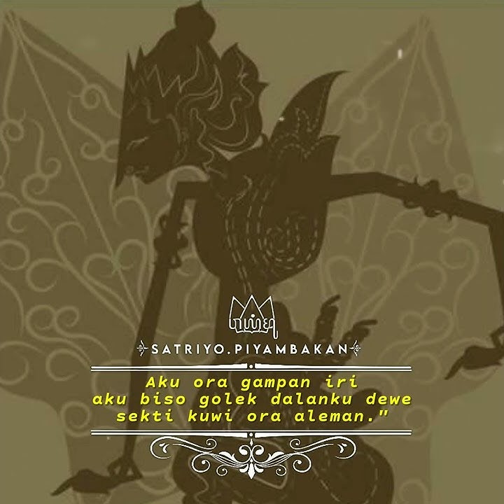 Story wa wayang jawa