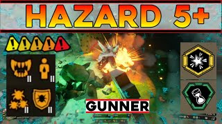 Hazard 5+ All Modifiers True Solo Gunner | Deep Rock Galactic