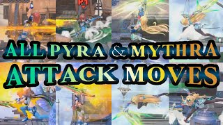 Pyra & Mythra All Attack Moves Gameplay Guide Super Smash Bros. Ultimate