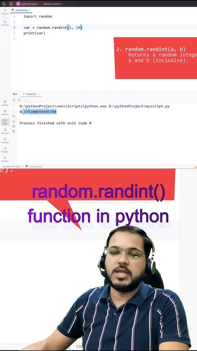random randint function in python | random module in python # ...
