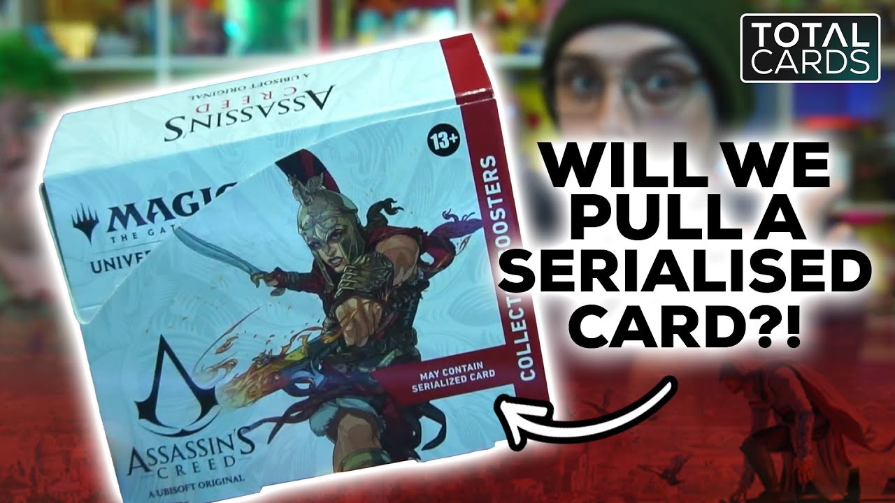 assassin's creed mtg serialized cards Magic: The Gathering - Collector Booster Box | 12 Collector Boosters (10 in Each Pack) (You may cast a spell for its freerunning cost if you dealt combat damage to a player this turn with an Assassin or commander.) When you do The Mana Math of Universes