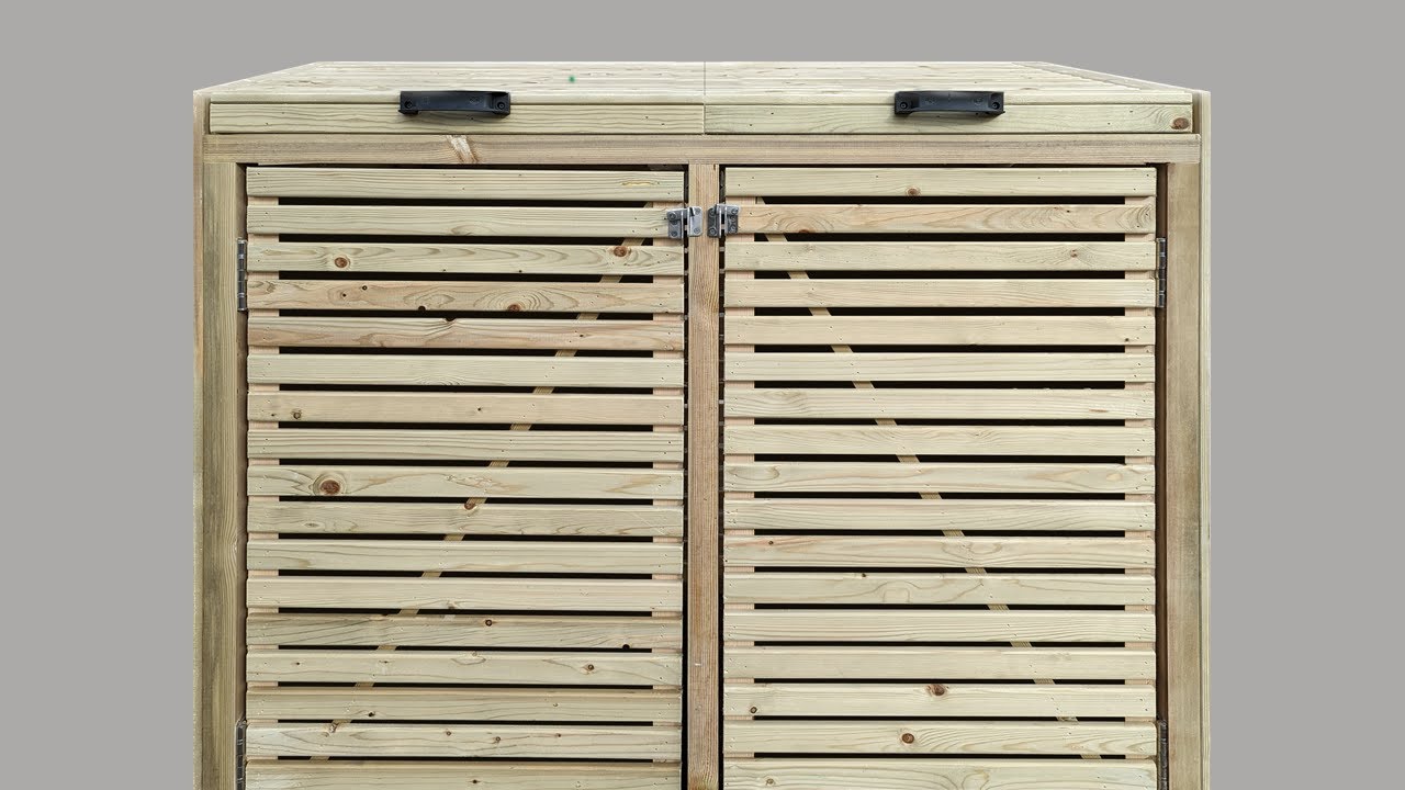 Pressure Treated Bin Stores