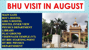 BHU VISIT AFTER LOCKDOWN II AUGUST-2020 II Nitesh Phyzics