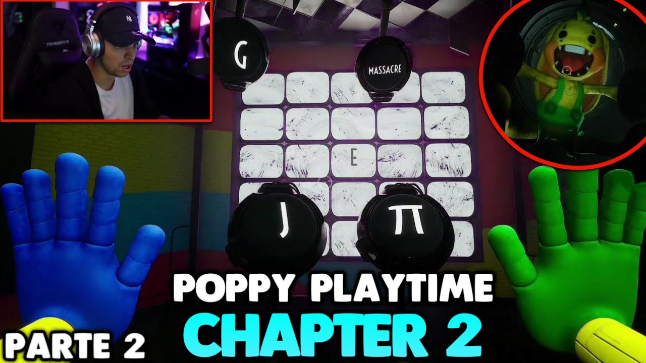 LOUD CORINGA JOGANDO POPPY PLAYTIME CHAPTER 2 | PARTE 2 GAMELPLAY | EM BUSCA DA FINAL