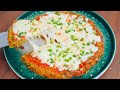 Sweet potato with eggs is better than pizza! Simple and so delicious breakfast in 15 minutes