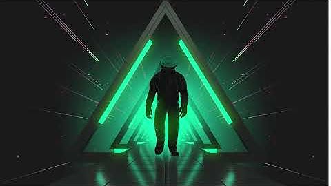 Astronaut Green Loop Background - Animation Videos | No Copyright | Visual Effects Video.