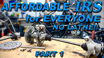 Making an IRS Center section Drive Spool: Affordable Easy and NO LATHE! Link in Description.