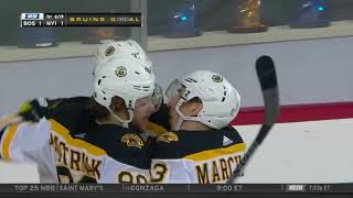 Marchand - Bergeron - Pastrnak Bruins Top Line Highlights 2017/2018