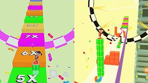 Cube Surfer android Gameplay| | Cube Surfer Game 2022-