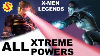 X-Men Legends - All Super Moves / Xtreme Powers