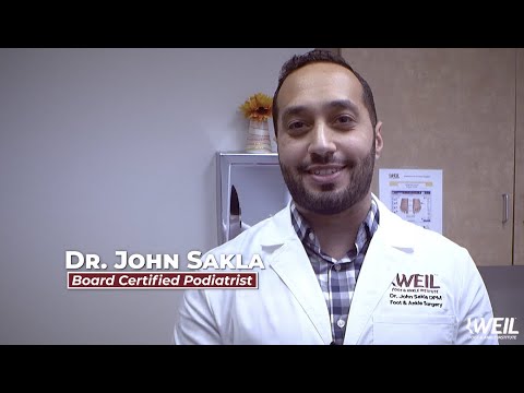 Meet Dr. John Sakla, Board Certified Podiatrist at Weil Foot & Ankle