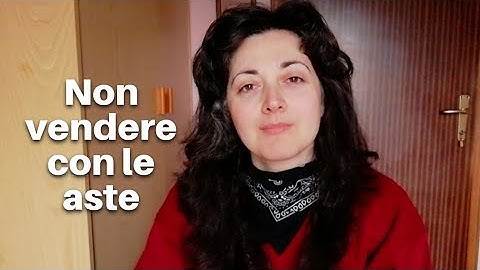 Non vendere con le aste. Non ti serve se sei agli inizi e non sei quotato.