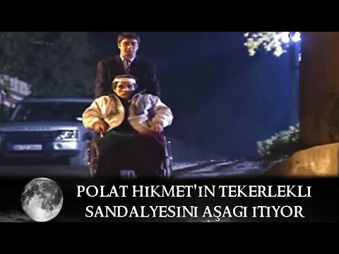 Polat, Hikmet'in Tekerlekli Sandalyesini Aşağı İtiyor - Kurtlar Vadisi 29.Bölüm