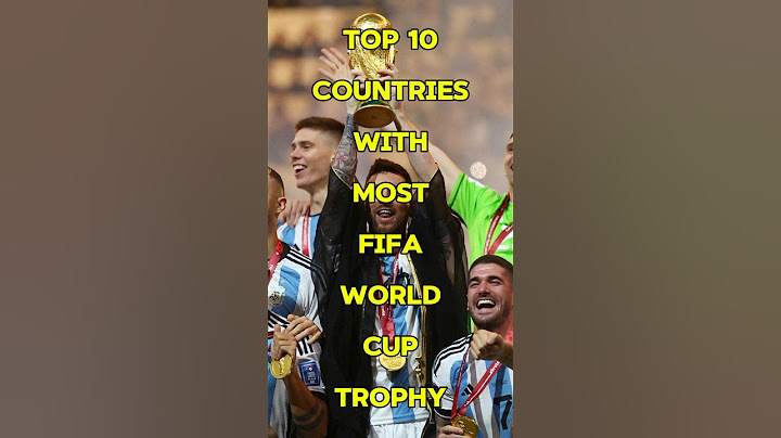 Top 10 Countries With Most Fifa World Cup Trophy | Fifa World Cup Trophy