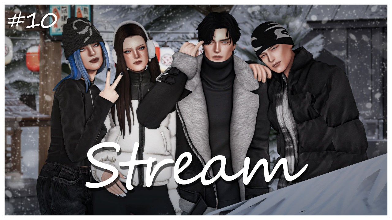 СТРИМ 🤎 Отпуск на Комореби | TS4 STREAM