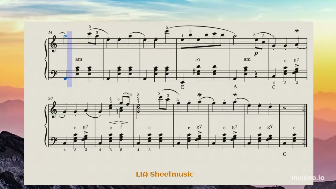 Waltz_Walzer / Franz Schubert (sheet music for accordion)