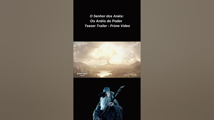 O Senhor dos Anéis  - Os Anéis de Poder  - Teaser Trailer - Prime Video #shorts