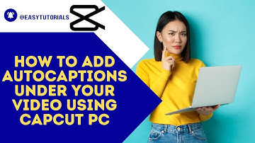 How To Add Auto Captions Under Your Video Using Capcut Windows (2024)