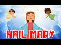 Aprende a rezar el ave Maria en inglés y español | Hail Mary in english and spanish| Let&#39;s pray!